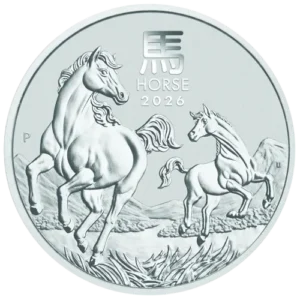 Srebrna moneta Rok Konia Lunar III 1 oz Australia 2026 Ag 9999