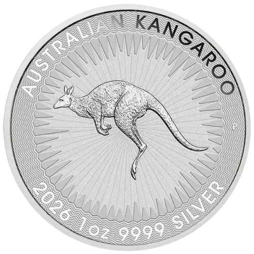 Perth Mint: Australijski Kangur 1 uncja srebra 2026