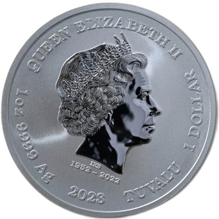 Perth Mint: Bogowie Olimpu Artemis 1 uncja srebra 2023 - obrazek 2