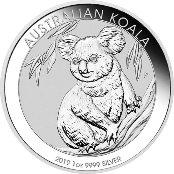 Srebrna Moneta Australijski Koala 1oz Australia 2019 | Ag 9999