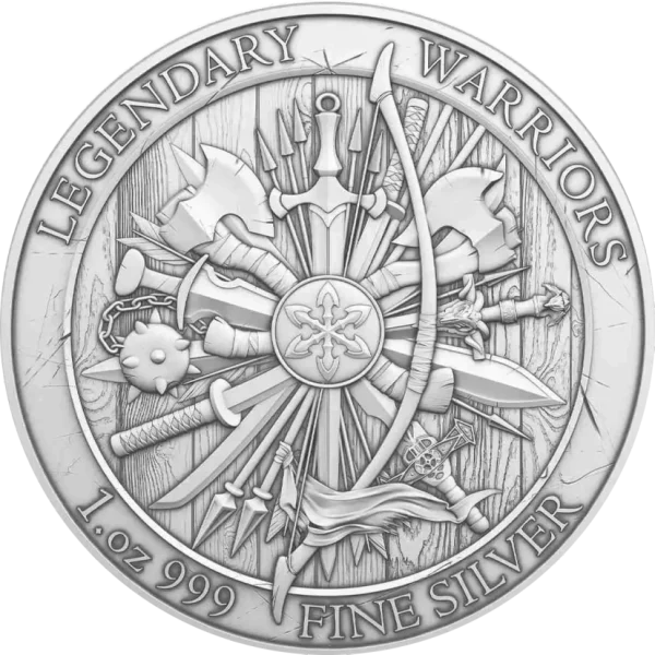 Srebrna Moneta Legendary Warriors Geronimo 1 oz USA 2024 | Ag 999