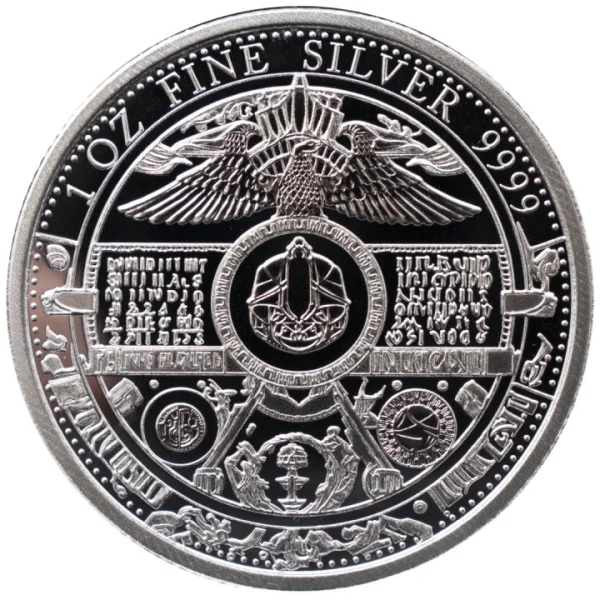 Srebrna Moneta Czad AI Coin 1 oz Słowacja 2023 | Ag 9999