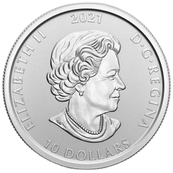 Srebrna Moneta Wilkołak Creatures of the North 2 oz Kanada 2021 | Ag 9999