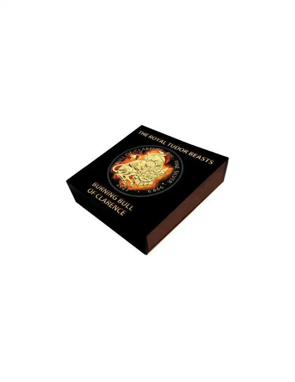 Bull of Clarence “Burning” 2 oz – Moneta Srebrna 9999 (2 uncje)
