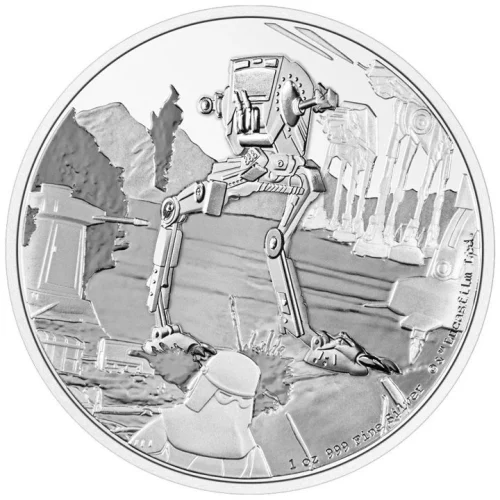 Star Wars: AT-ST Walker 1 oz Proof 2022 – Moneta Srebrna 999 (1 uncja)