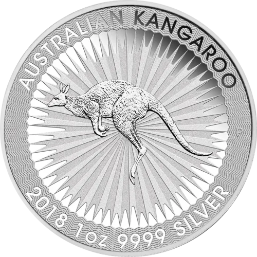 Australijski Kangur 1 uncja srebra 2018 - Ag 9999