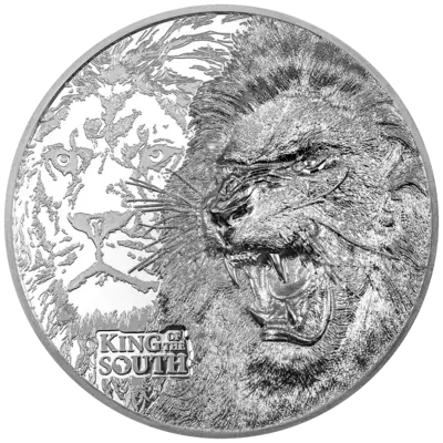 King’s Lion 1 uncja srebra 2023 Proof Ultra High Relief - Ag 9999