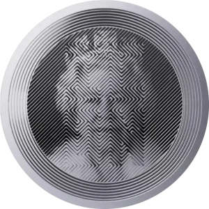 Srebrna moneta Icon Queen Elizabeth II 1oz Słowacja Pressburg Mint 2023 Ag 999 Prooflike