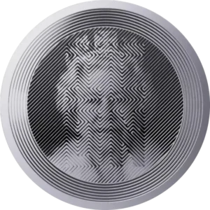 Srebrna moneta Icon Queen Elizabeth II 1oz Słowacja Pressburg Mint 2023 Ag 999 Prooflike