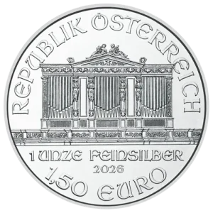 Srebrna Moneta Wiedeński Filharmonik 1oz Austria 2026 | Ag 999