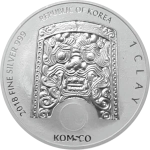 Srebrna Moneta Chiwoo Cheonwang 1oz BU Korea 2018 | Ag 999