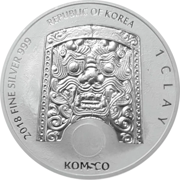 Srebrna Moneta Chiwoo Cheonwang 1oz BU Korea 2018 | Ag 999