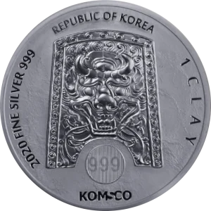 Srebrna Moneta Chiwoo Cheonwang 1oz BU Korea 2020 | Ag 999