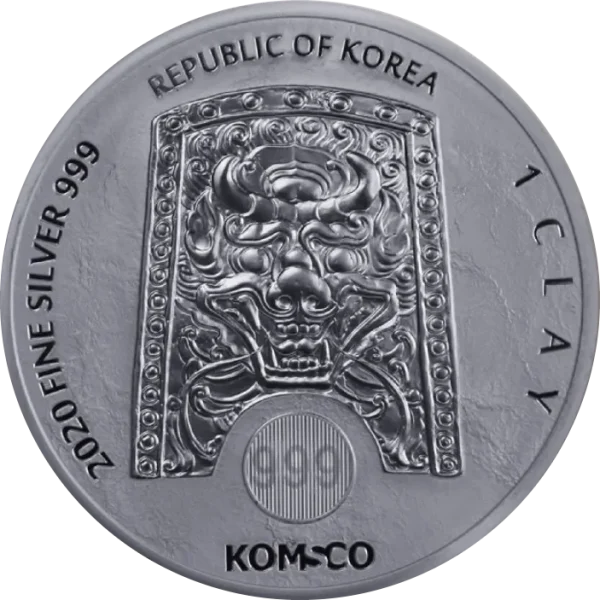 Srebrna Moneta Chiwoo Cheonwang 1oz BU Korea 2020 | Ag 999