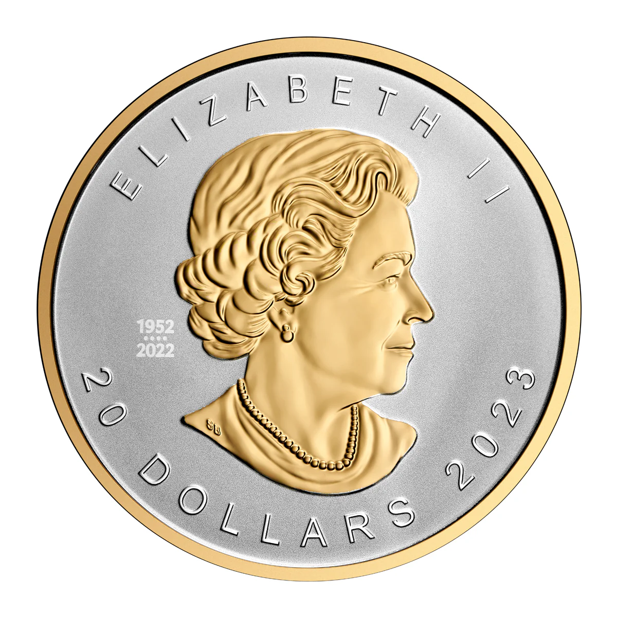 Srebrna Moneta Liść Klonowy Gold Ultra High Relief 1oz Kanada 2023 | Ag 9999 - obrazek 2