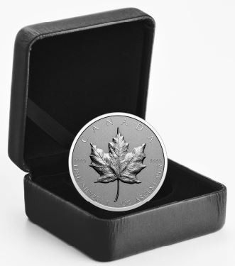 Srebrna Moneta Liść Klonowy Ultra High Relief 1oz Kanada 2022 | Ag 9999 - obrazek 4