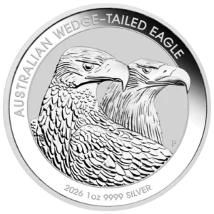 Srebrna moneta Australijski Orzeł Wedge-Tailed Eagle 1 oz Perth Mint 2026 Ag 9999