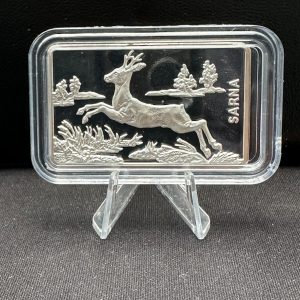 Srebrna Sztabka Sarna PAMP 1oz Szwajcaria Ag 999 Srebrna Sztabka Sarna PAMP 1oz Szwajcaria | Ag 999