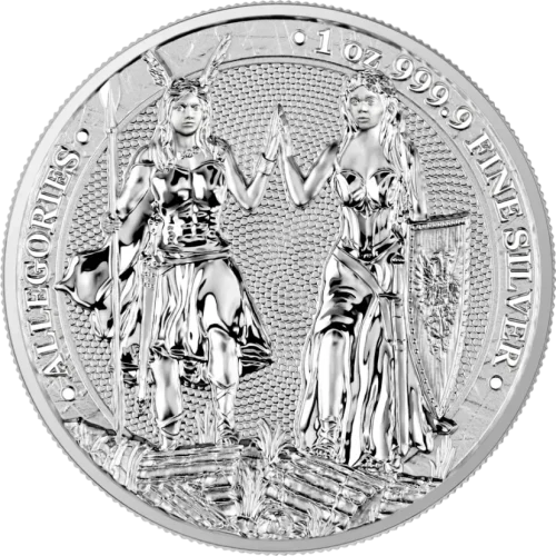 Srebrna moneta Galia Germania Allegorie 1 oz Germania Mint 2023 Ag 9999