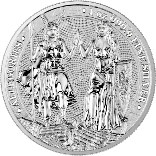 Srebrna moneta Galia Germania Allegorie 1 oz Germania Mint 2023 Ag 9999