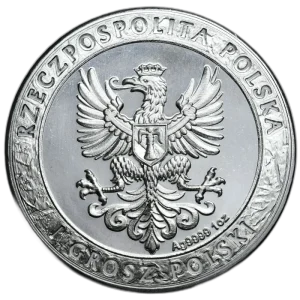 husaria-bu-1-uncja-2022-awers Srebrny Medal Husaria I BU 1oz Polska 2022 | Ag 999