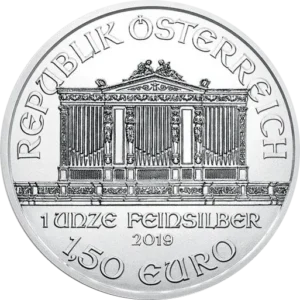 Srebrna Moneta Wiedeński Filharmonik 1 oz Austria losowe lata | Ag 999