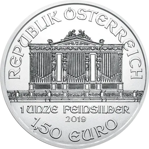 Srebrna Moneta Wiedeński Filharmonik 1 oz Austria losowe lata | Ag 999