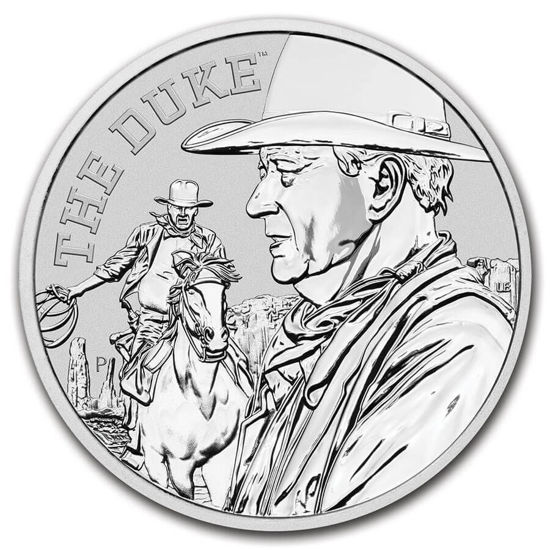 John Wayne: The Duke 1 uncja srebra 2020