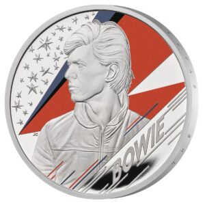 Legendy Muzyki-David Bowie 1 uncja srebra 2020