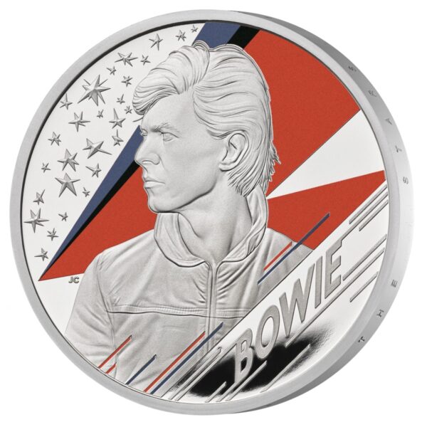 Legendy Muzyki-David Bowie 1 uncja srebra 2020