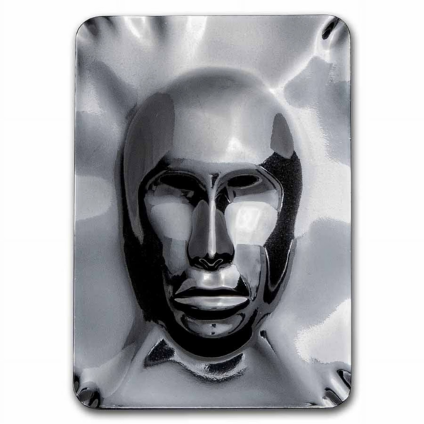 Mirror People 2 uncje srebra 2022 Black Proof - Ag 999
