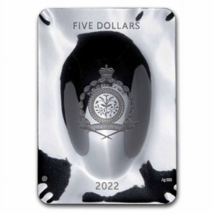 Mirror People 2 uncje srebra 2022 Black Proof - Ag 999