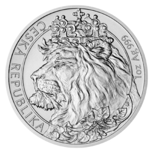 Srebrna Moneta Czech Lion 1 oz Czechy 2021 | Ag 999