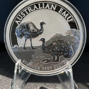 Srebrna Moneta Australijski Emu 1 oz Australia 2020 | Ag 9999