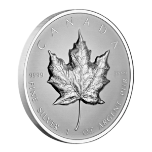 Srebrna Moneta Liść Klonowy Ultra High Relief 1oz Kanada 2022 | Ag 9999