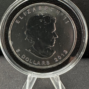 Srebrna Moneta Liść Klonowy 25th Anniversary Kolor 1oz Kanada 2013 | Ag 9999