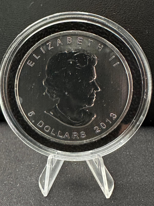 Srebrna Moneta Liść Klonowy 25th Anniversary Kolor 1oz Kanada 2013 | Ag 9999