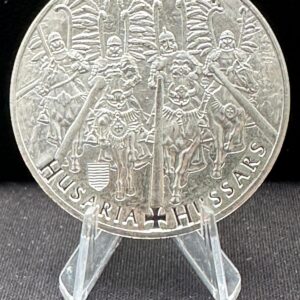 Srebrny Medal Husaria I BU 1oz Polska 2022 Ag 999 Srebrny Medal Husaria I BU 1oz Polska 2022 | Ag 999