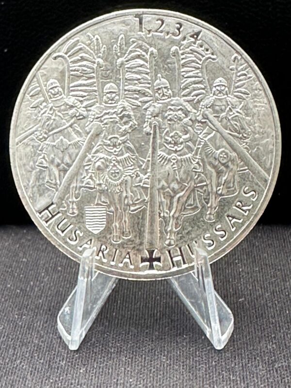 Srebrny Medal Husaria I BU 1oz Polska 2022 Ag 999 Srebrny Medal Husaria I BU 1oz Polska 2022 | Ag 999